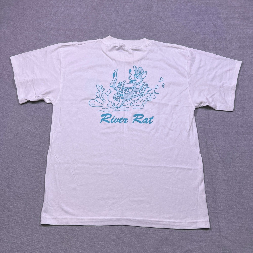 VTG Murinas Best Mens White Ramada Express Hotel Casino Laughlin NV River‎ Rat